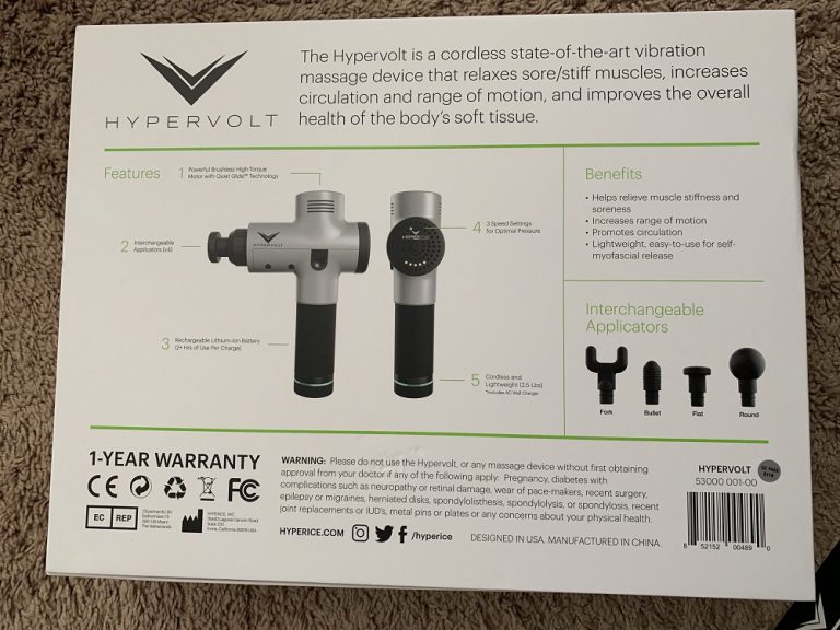 A Review of the Hypervolt Massage Vibration Device - Die At Your Peak